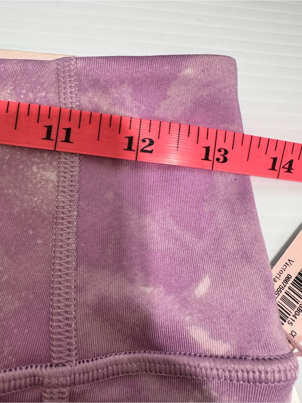 New Victoria's Secret Pink Marble Tie-Dye Leggings Size 10 - Picture 10 of 11